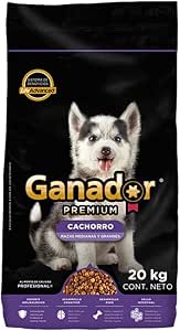 Ganador Premium Cachorro Razas Grandes y Medianas 20kg