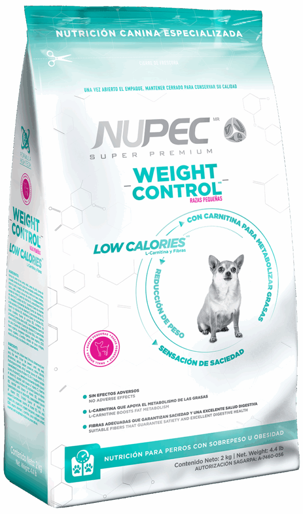 Nupec Weight Control Razas Pequeñas 8kg