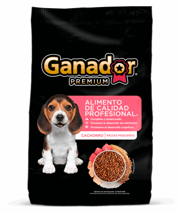 Ganador Premium Cachorro Razas Pequeñas 20kg