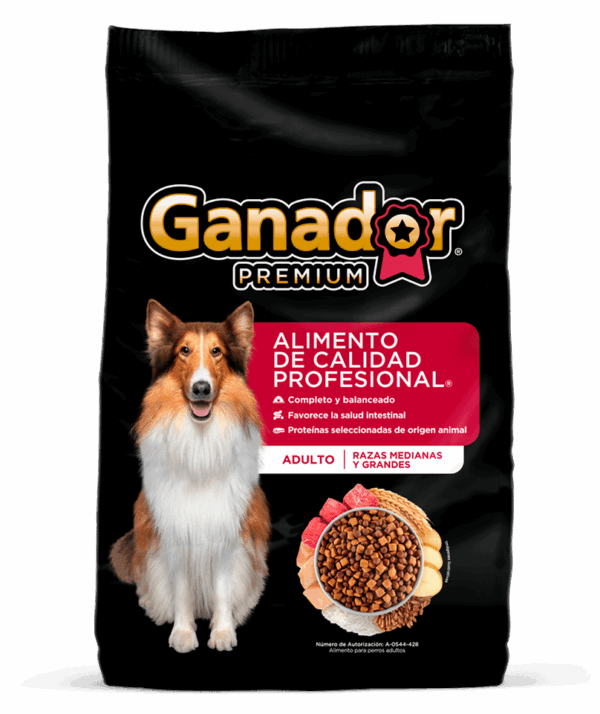 Ganador Premium Razas Grandes y Medianas 21kg